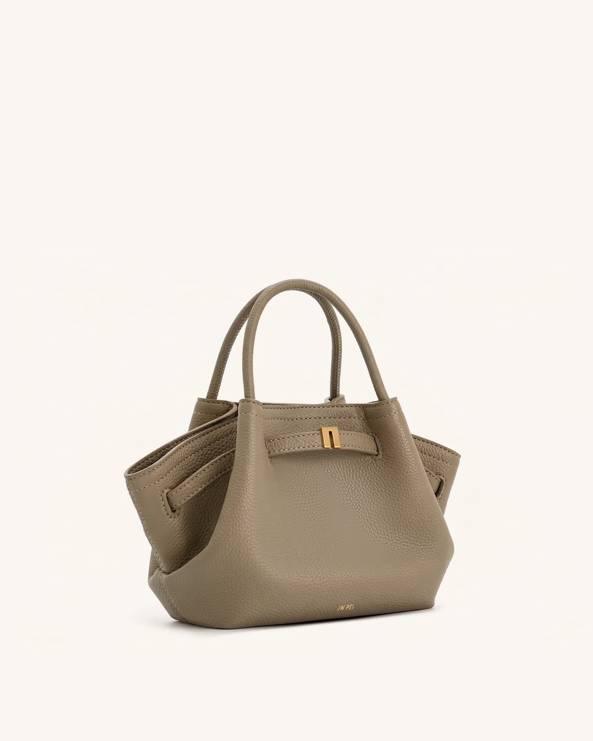 Mini sac cabas Hana - Gris boue