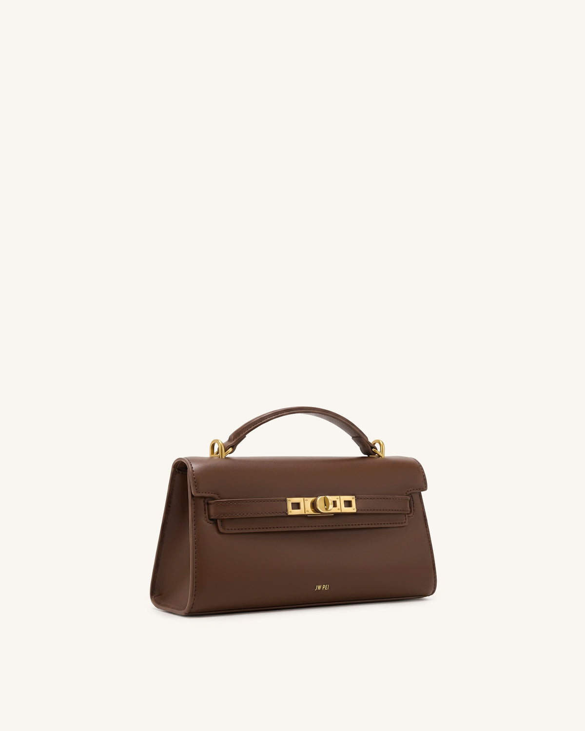 Sac à main supérieur Noor - Brun ambre