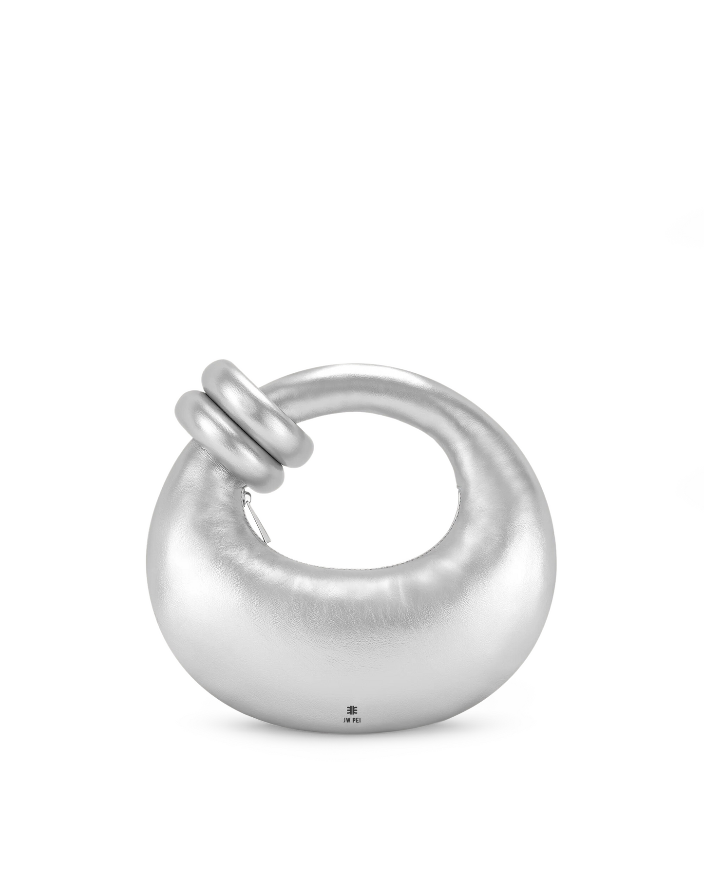 Abacus Top Handle Bag - Silver