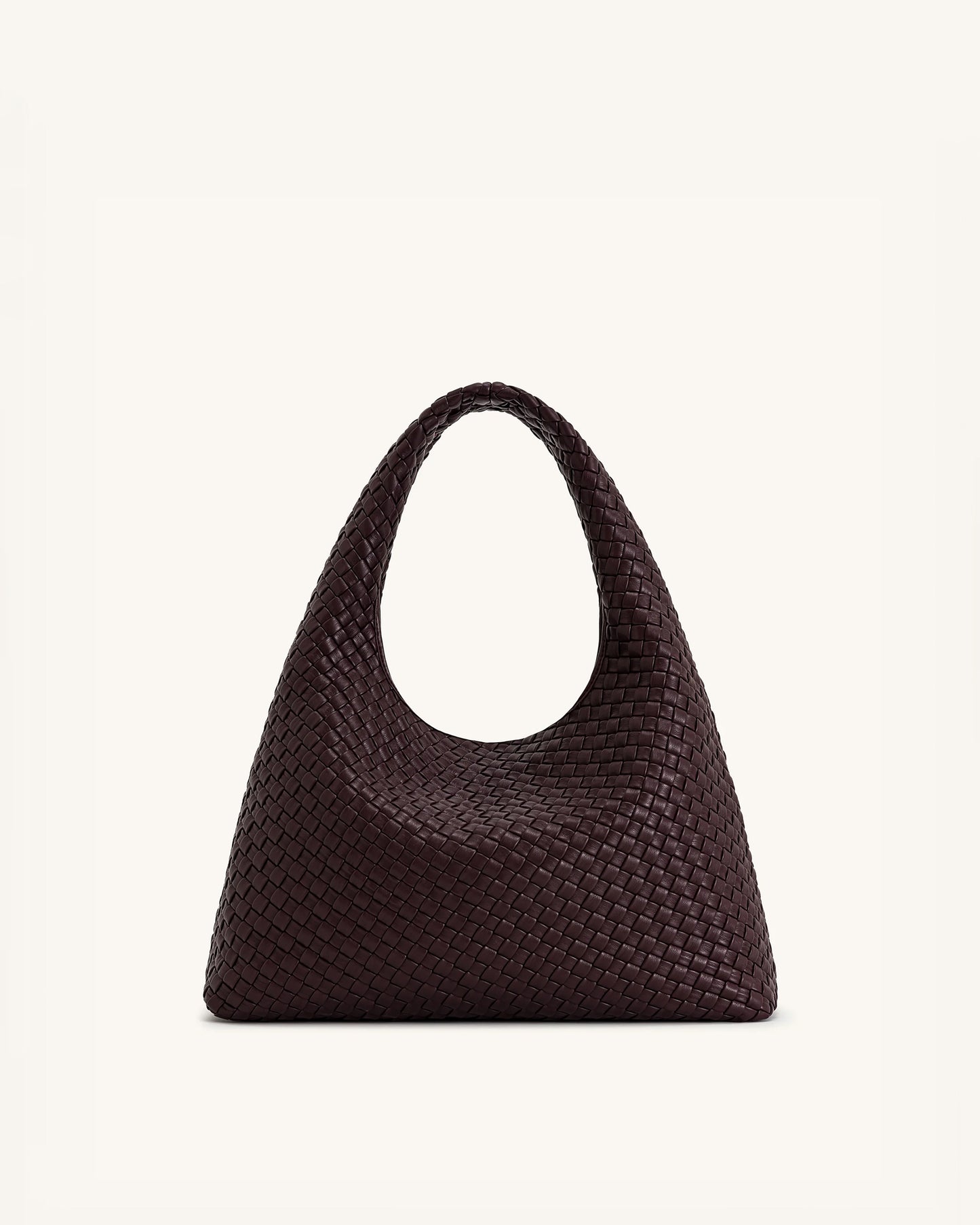 Leather Cross Body Bag - Black - Test4.8