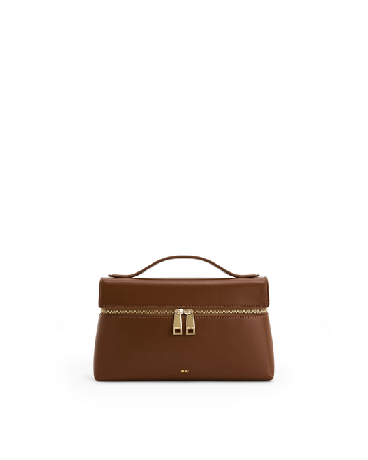 Thea Top Handle Bag - Brown
