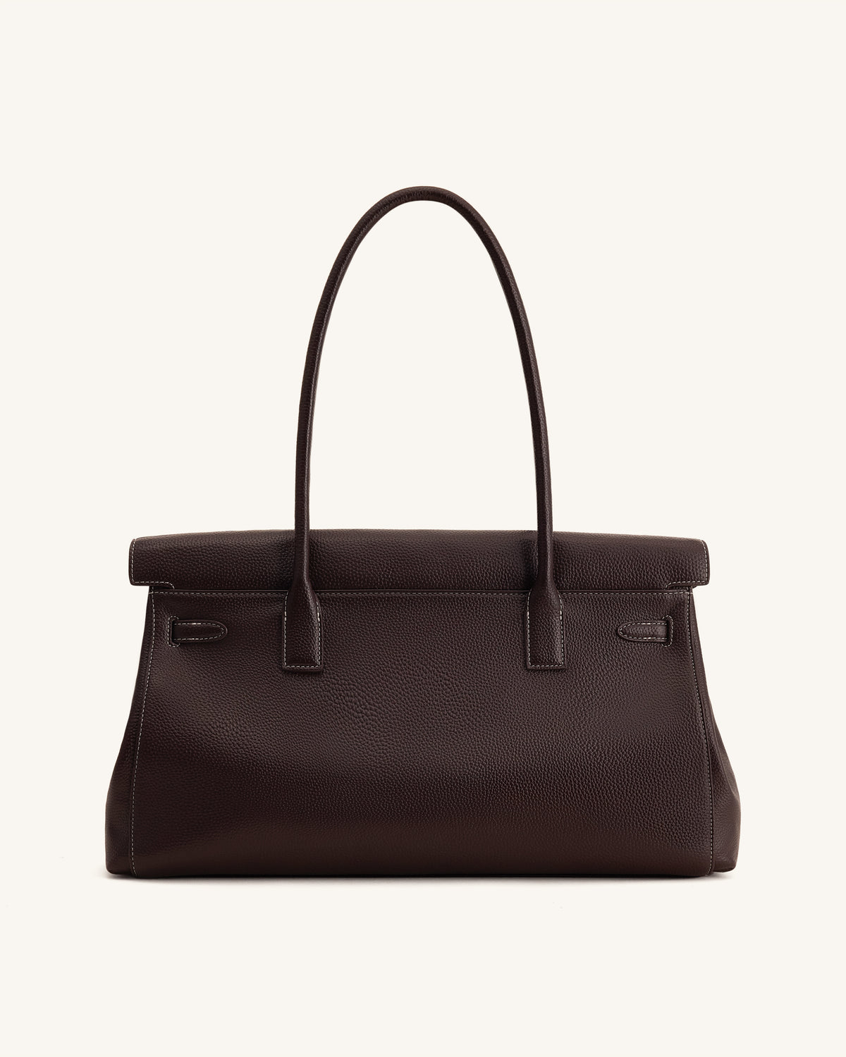 Yara Grand sac à bandoulière - Marron foncé