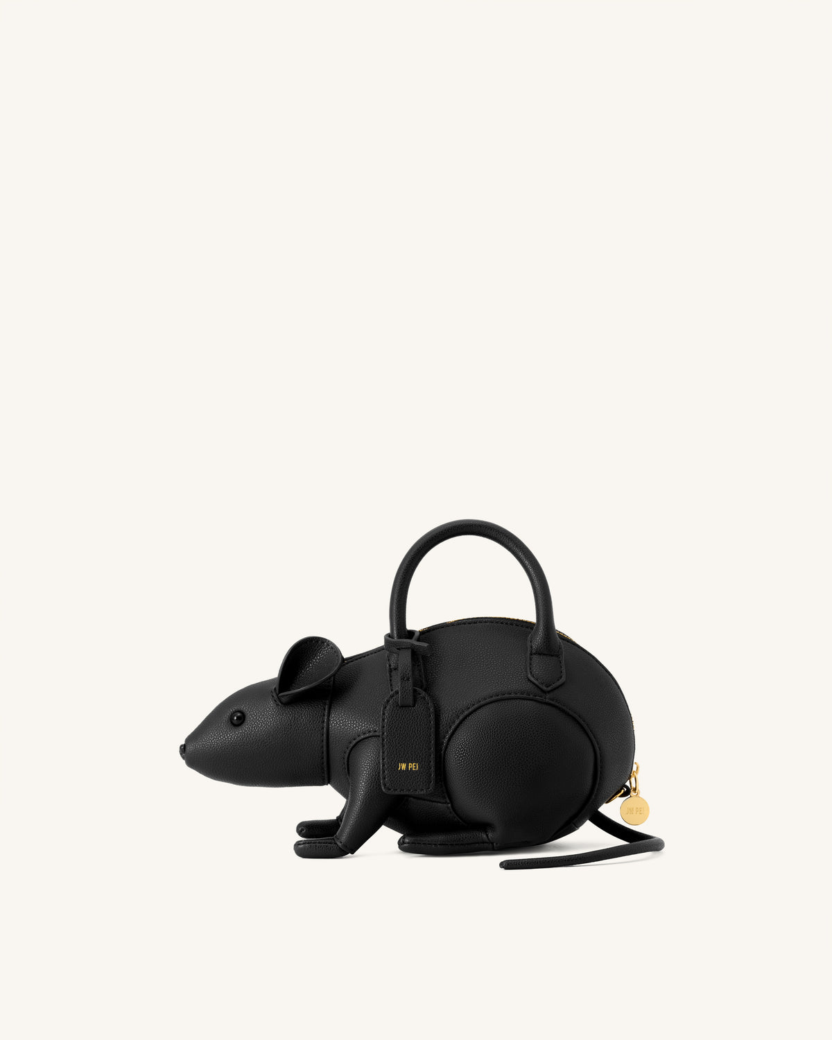 Mia Sac à main à poignée supérieure Souris - Noir