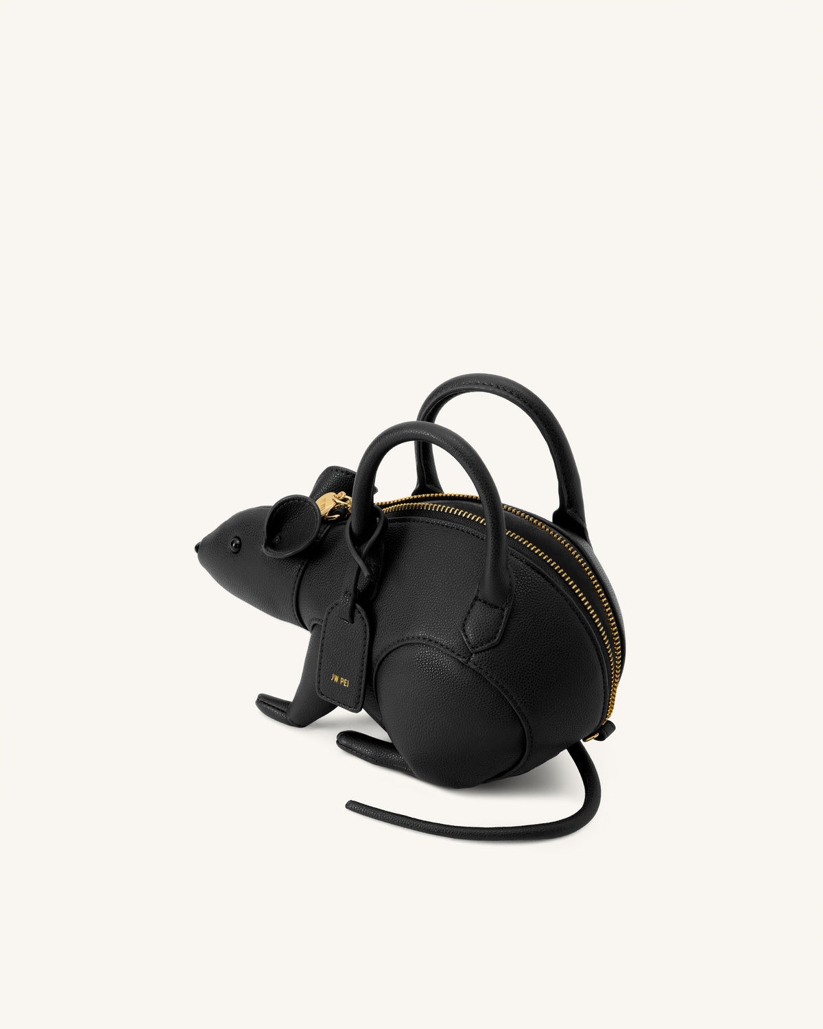 Mia Sac à main à poignée supérieure Souris - Noir