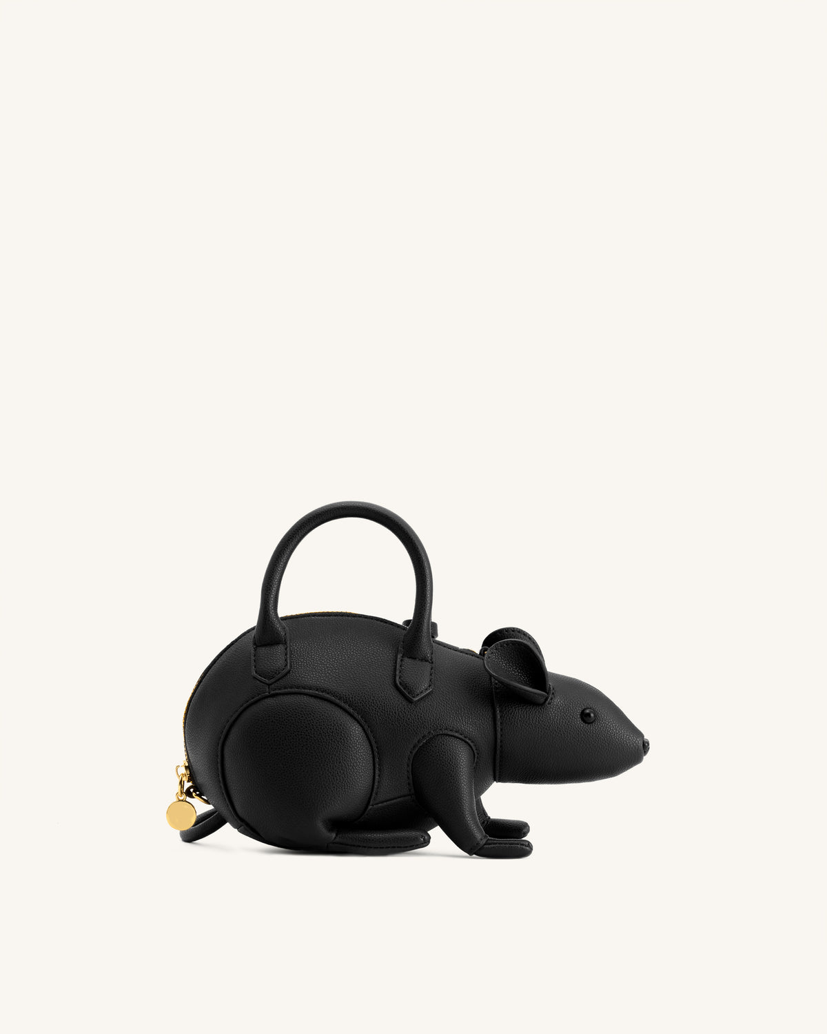 Mia Sac à main à poignée supérieure Souris - Noir