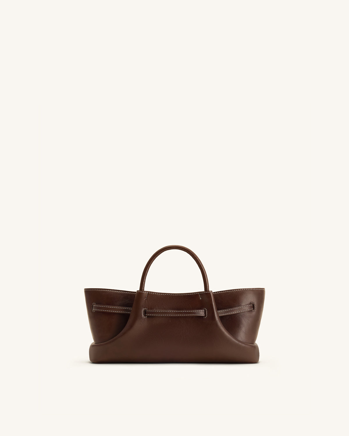 Maeve Sac fourre-tout avec charm en métal Teckel - Marron foncé
