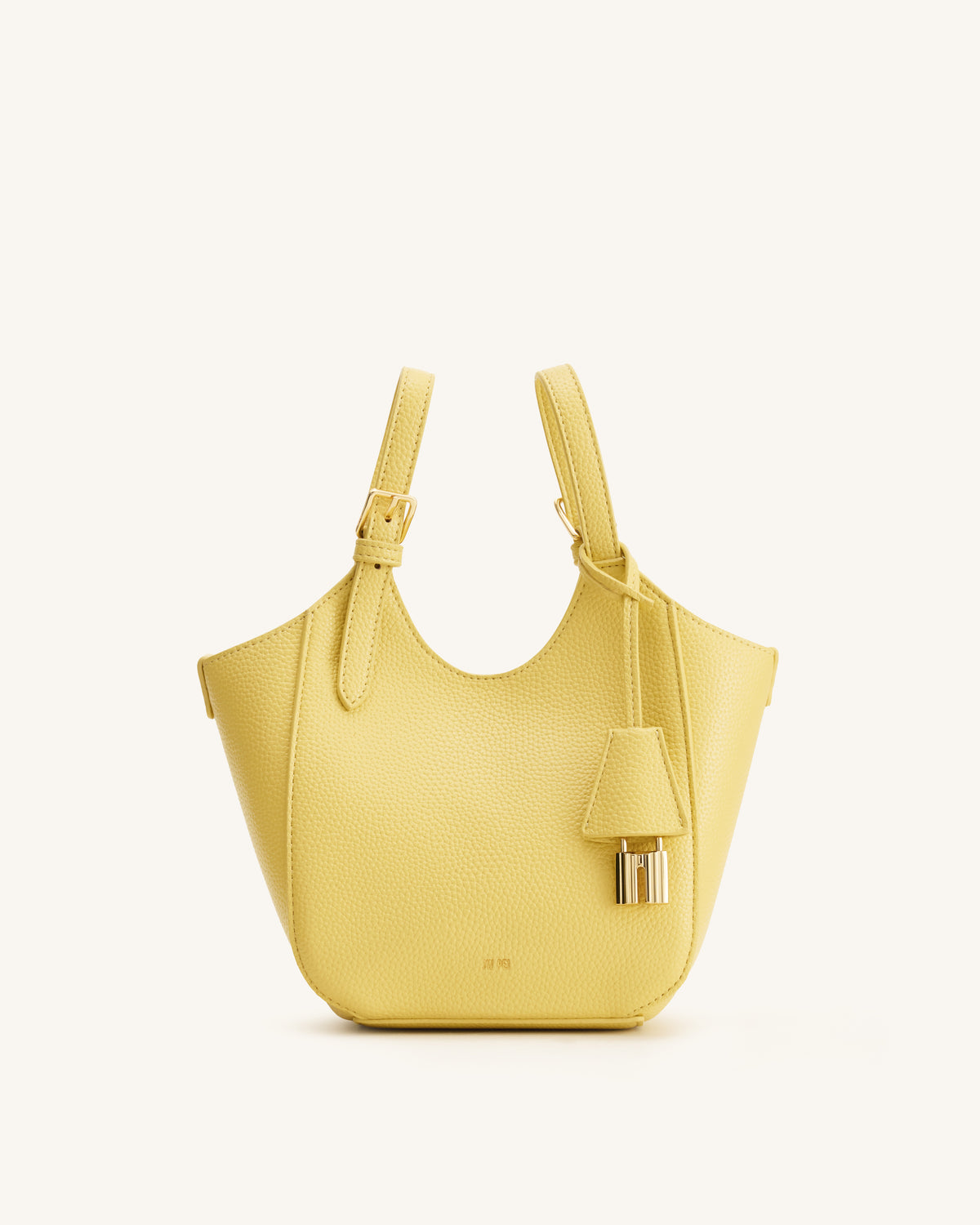 Ines Sac cabas avec cadenas - Jaune