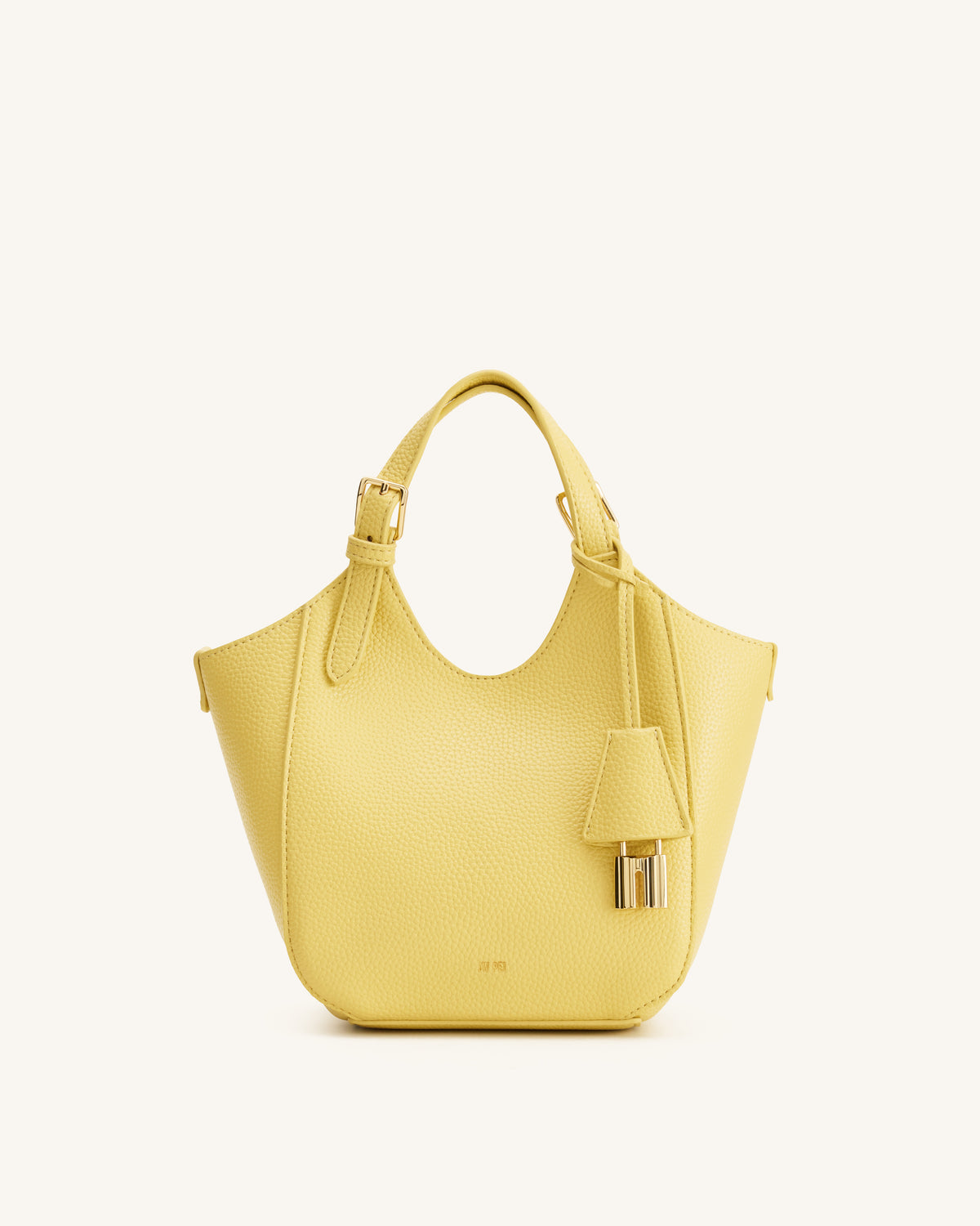 Ines Sac cabas avec cadenas - Jaune