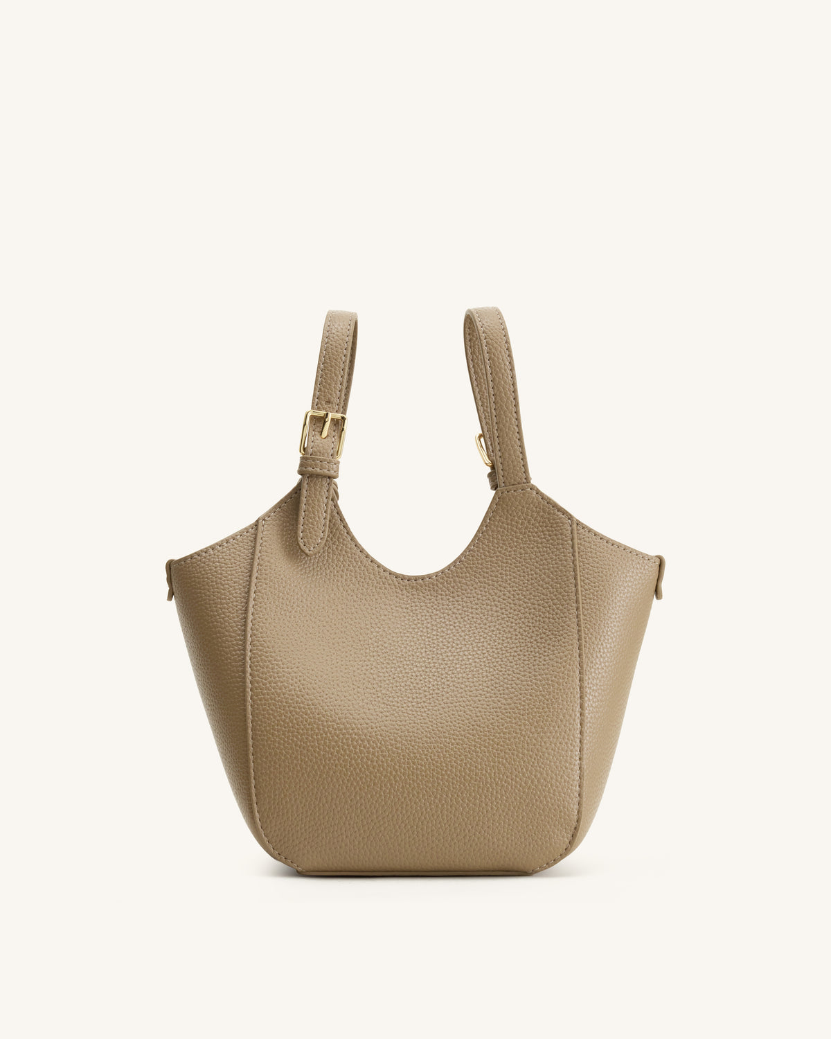 Ines Sac cabas avec cadenas - Beige gris