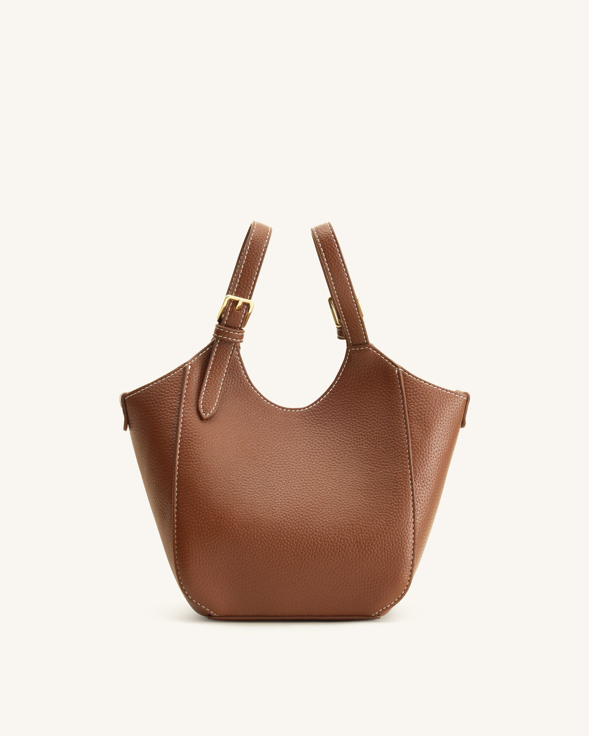 Ines Sac cabas avec cadenas - Marron chocolat