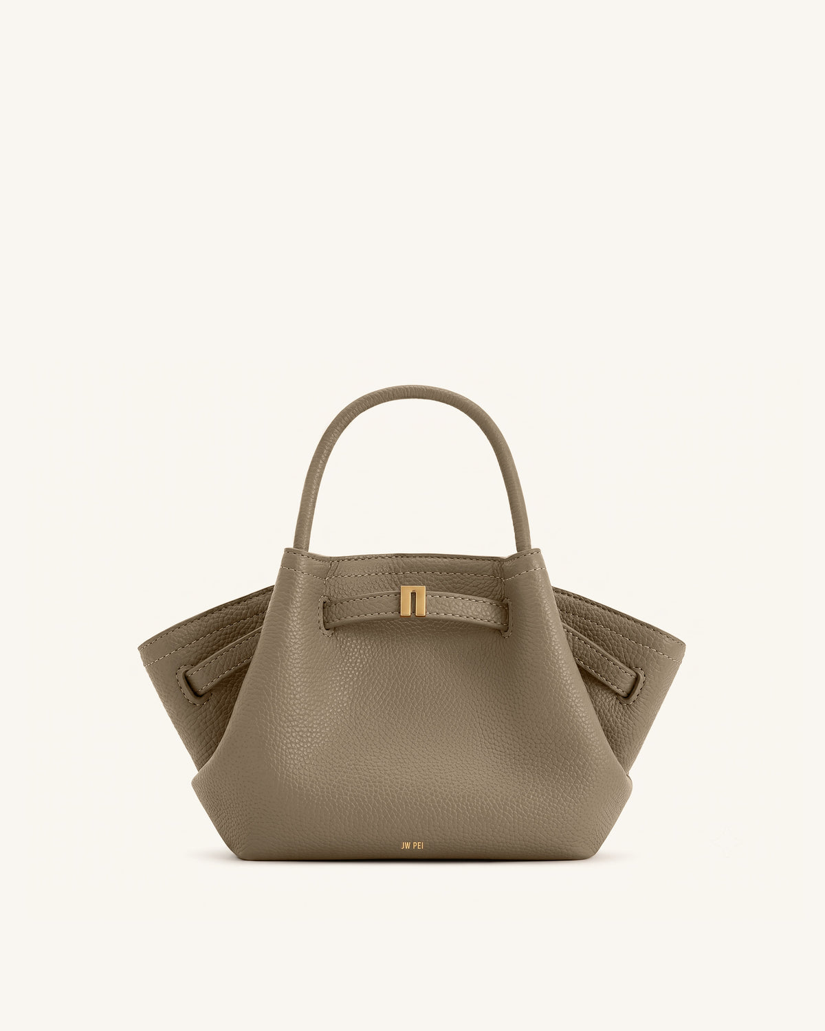 Mini sac cabas Hana - Gris boue