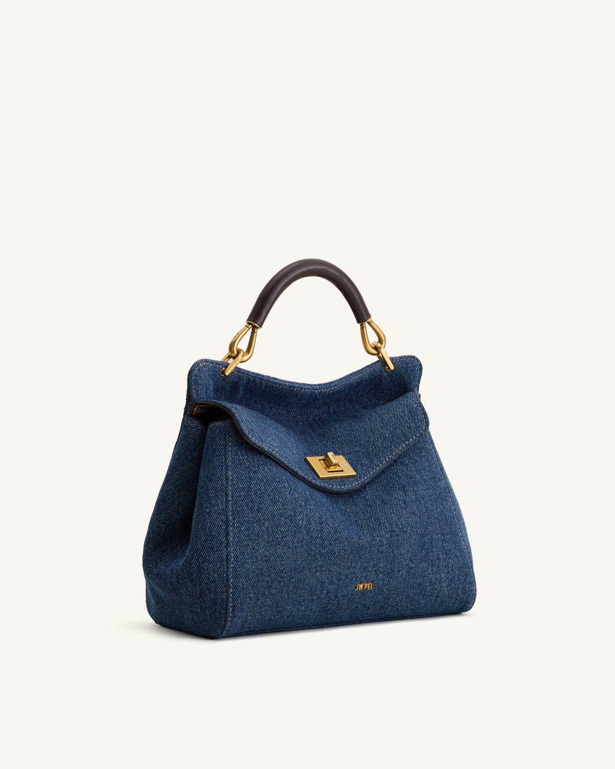 Lucia Sac à Main Classique - Denim Bleu