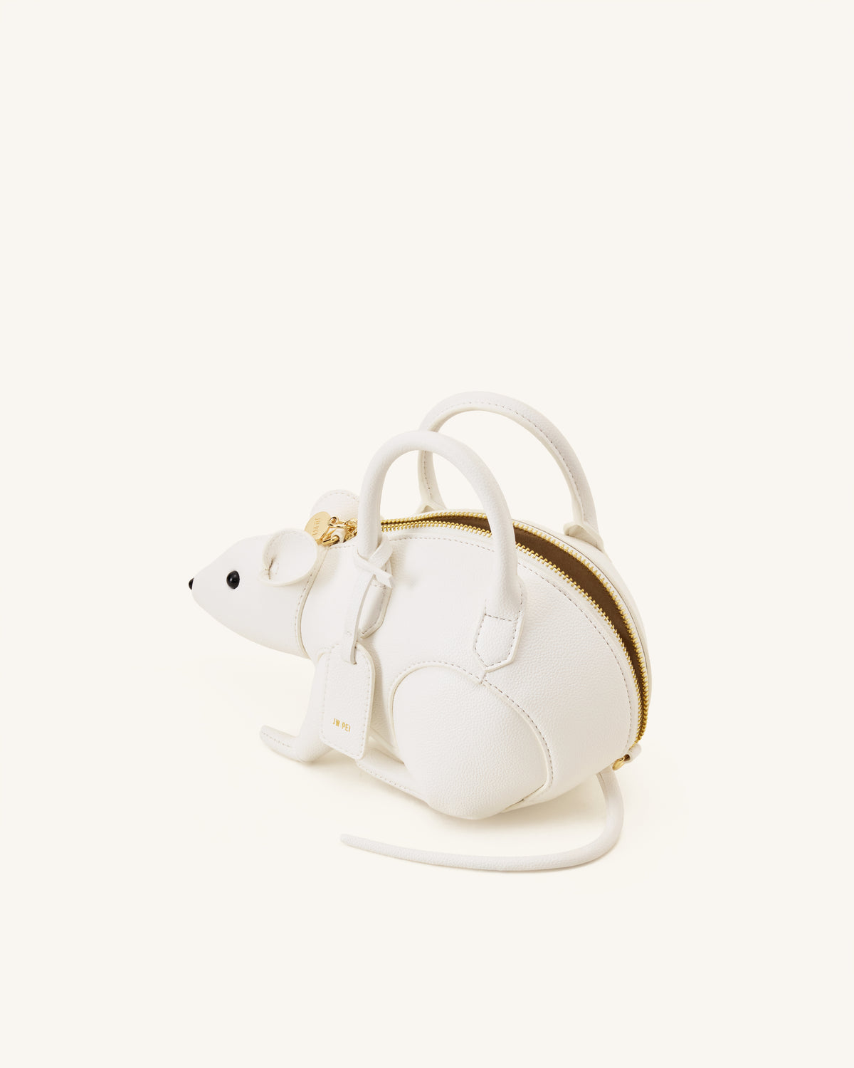Mia Sac à main souris à anse - Blanc