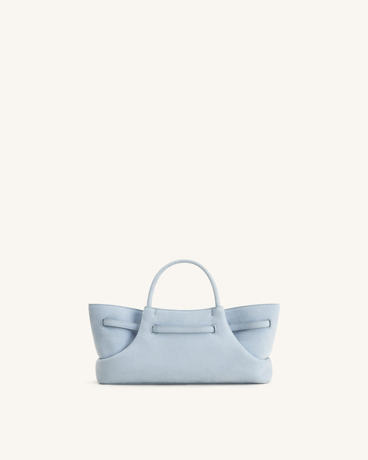 Maeve Sac cabas en suédine avec breloque teckel en métal - Bleu