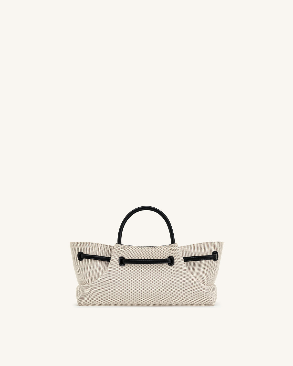 Maeve Sac fourre-tout avec breloque en métal teckel - Toile noire