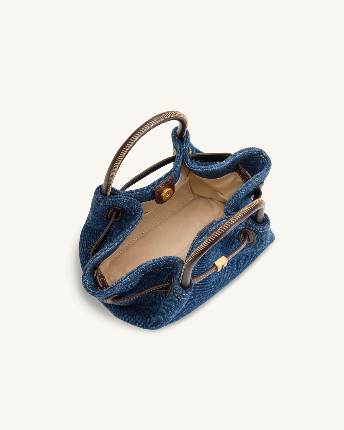 Hana Mini sac cabas - Denim bleu