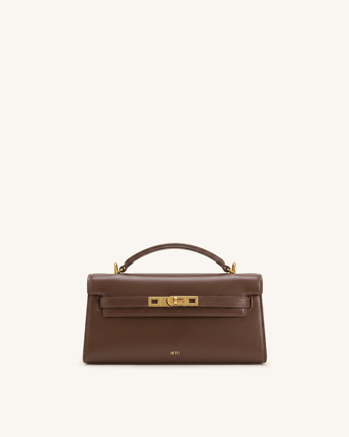 Sac à main supérieur Noor - Brun ambre