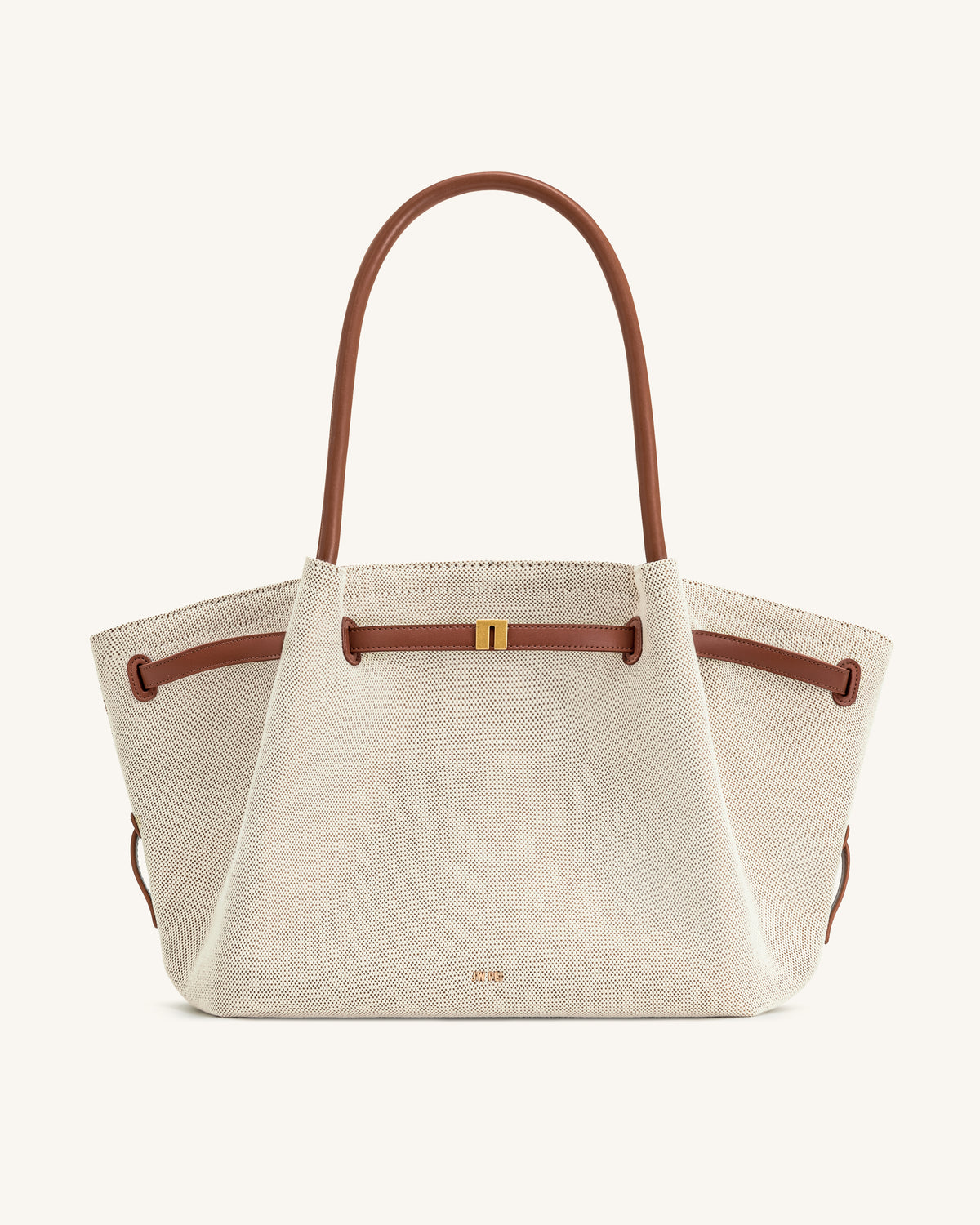 Hana Grand Sac Cabas - Toile Marron