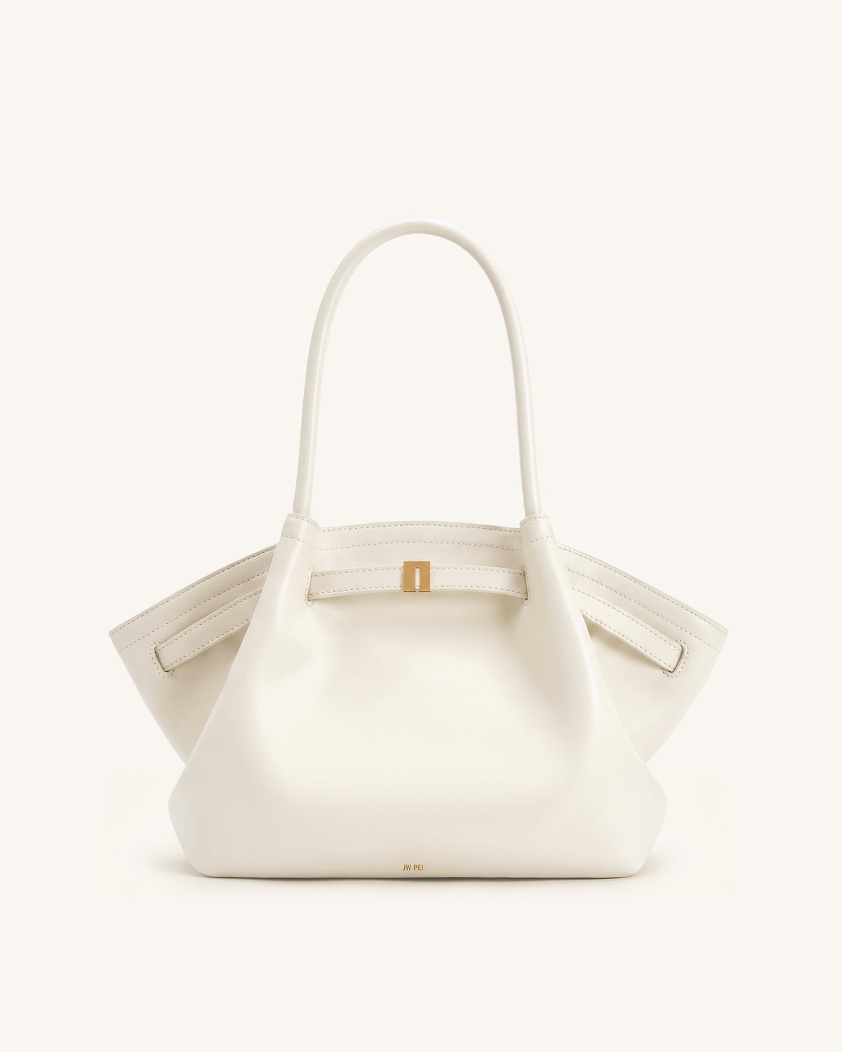 Sac cabas moyen Hana - Blanc cassé