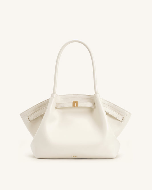 Sac cabas moyen Hana - Blanc cassé