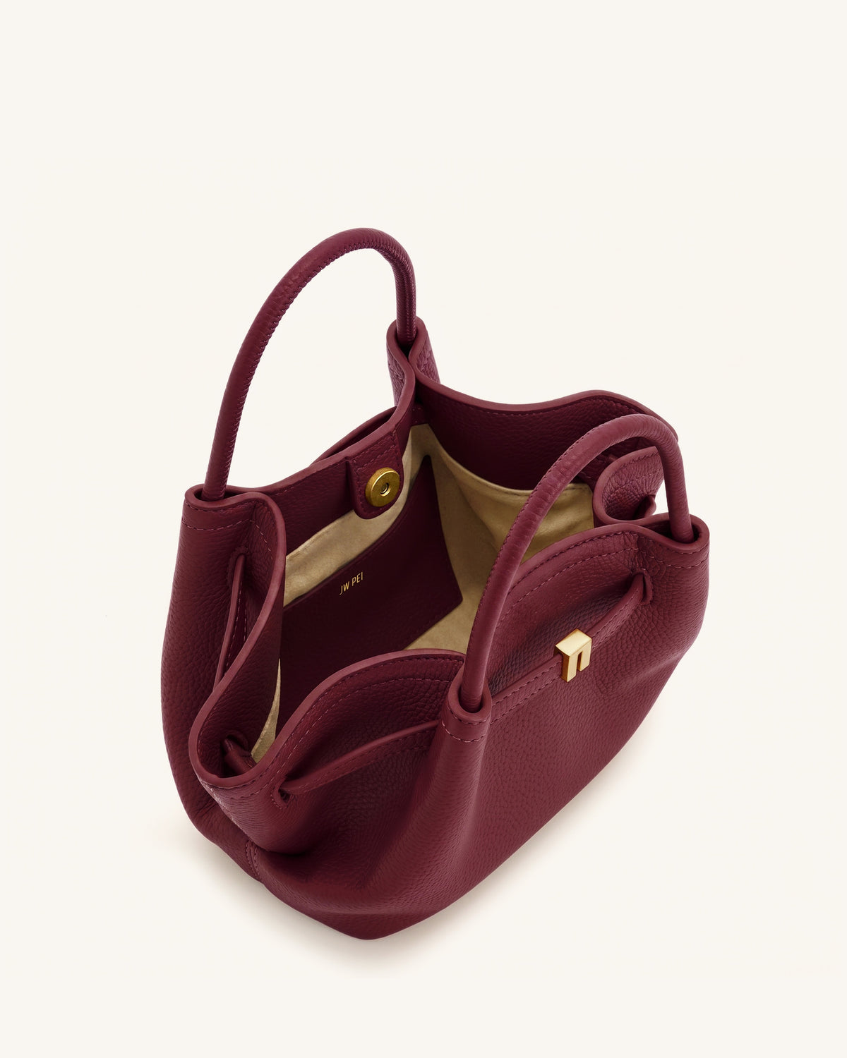 Mini sac cabas Hana - Bordeaux