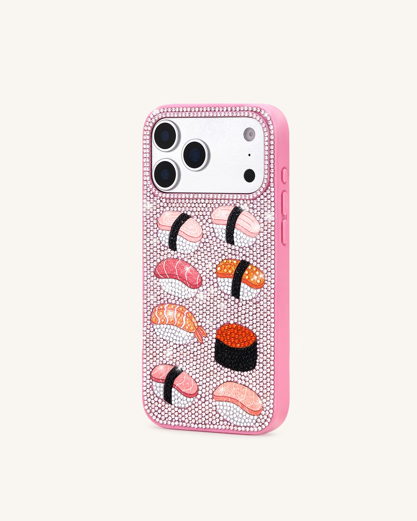 Banana Rhinestone Case – Pink
