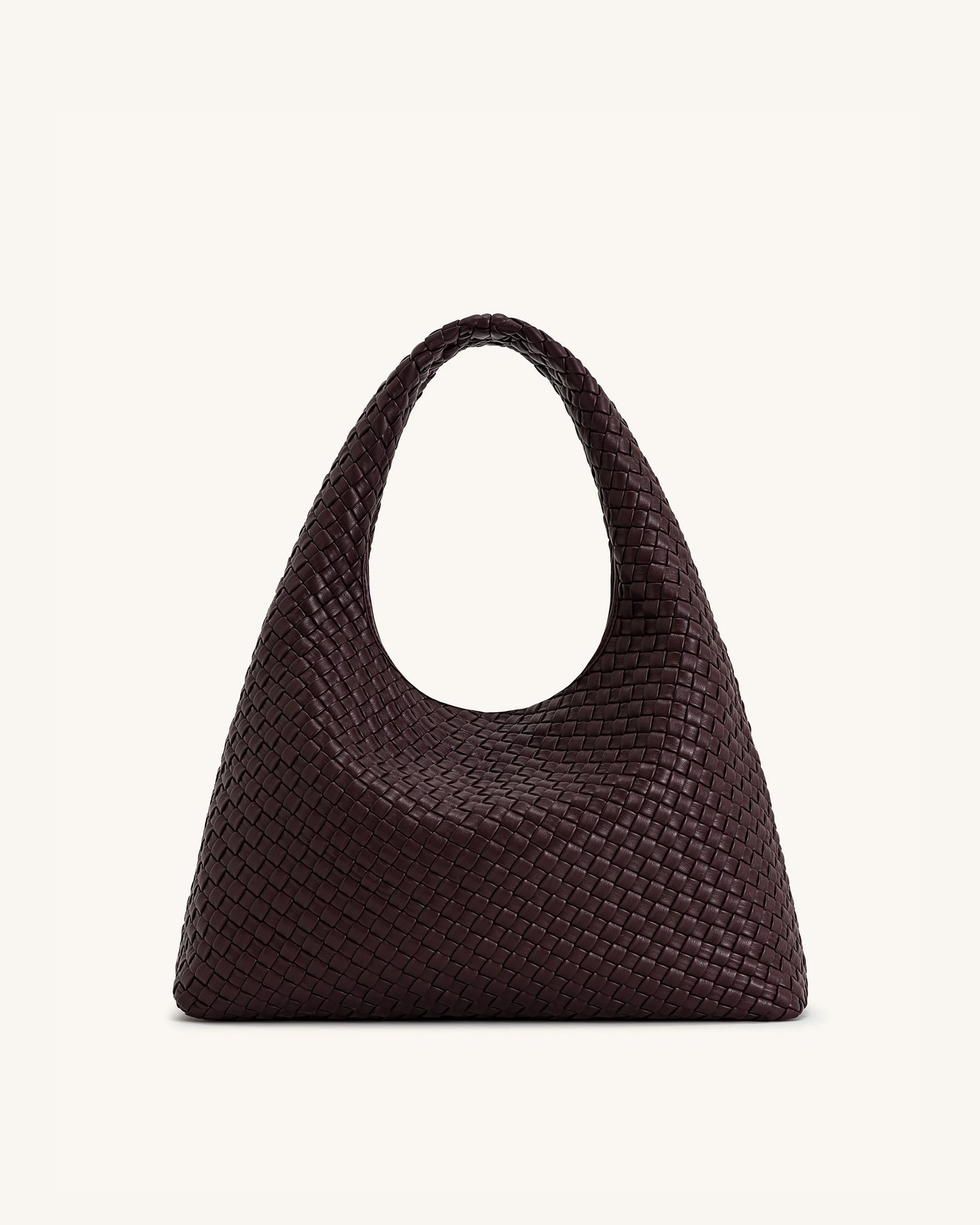 Leather Cross Body Bag - Black - Test4.8