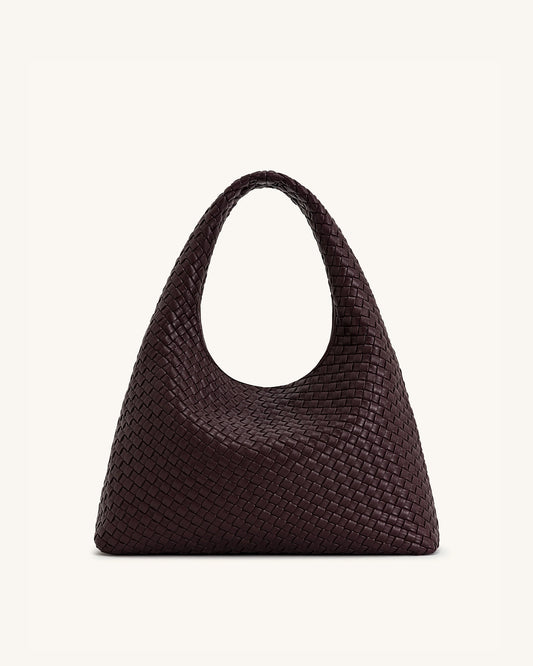 Leather Cross Body Bag - Black - Test4.8
